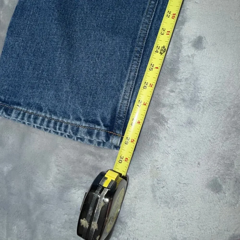 Polo Jeans Co Ralph Lauren Mens 38x32 Classic Relaxed Denim Blue Jeans